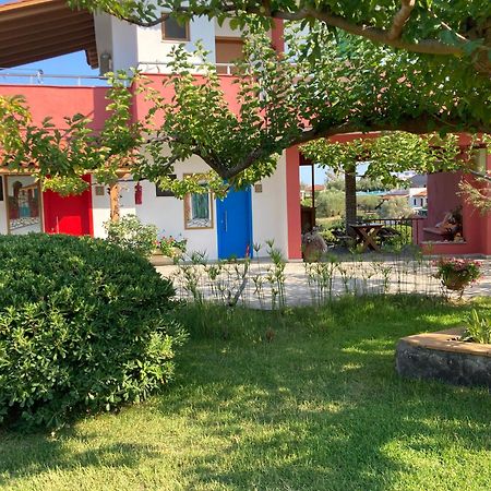 Marianna Sea View Afitos Apartment Bagian luar foto