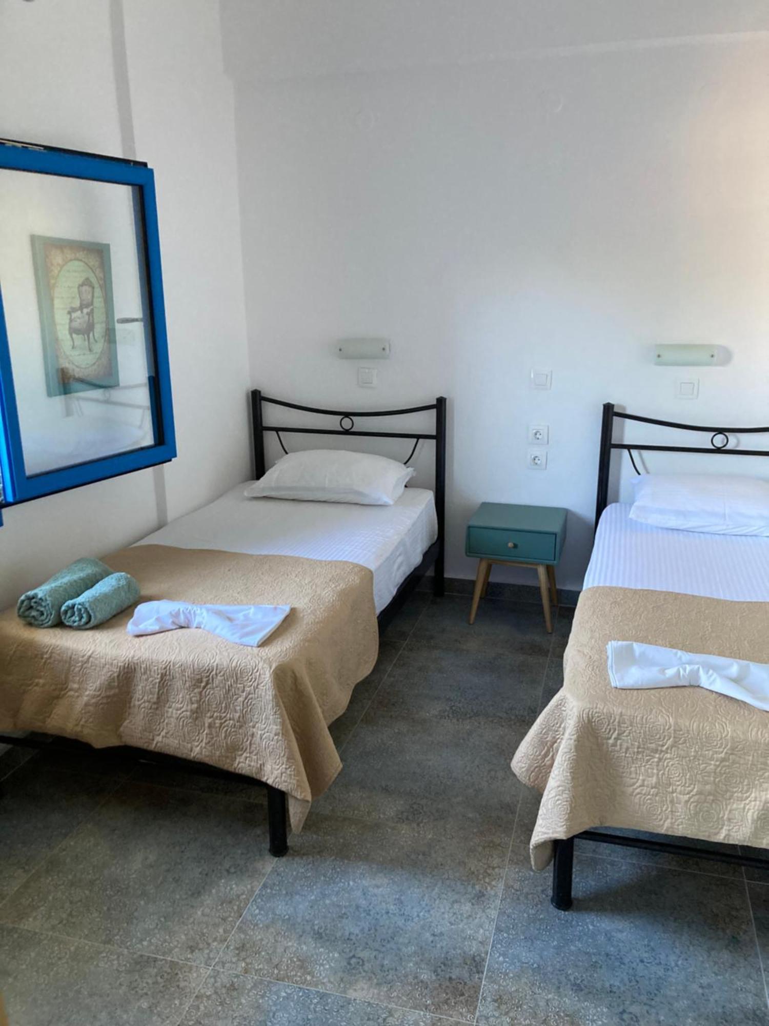 Marianna Sea View Afitos Apartment Bagian luar foto
